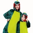 thumbnail image 3 of Pijama de dinosaurio de una pieza, de fácil lavado ropa de dormir, Cosplay para novio, regalo de novia, NOV99, 3 of 3