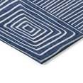 thumbnail image 4 of Addison Rugs Chantille Indoor/Outdoor Transitional Geometric Navy Washable Rectangle Rug, 1'8" x 2'6", 4 of 6