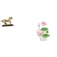 thumbnail image 1 of Figura de caballo,Escultura de caballo en miniatura coleccionable,Estatua de animal de adorno de caballo de resina para decoración del hogar,Adhesivo de pared,Calcomanía de pared vintage para, 1 of 8