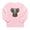Petal Pink, variant on - Cute Baby Elephant Calf With Reading Glasses Long - Long Sleeve Infant T-Shirt