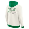 thumbnail image 3 of Men's Darius Rucker Collection by Fanatics Cream Philadelphia Eagles Distressed Graphics Full-Zip Hoodie, 3 of 6