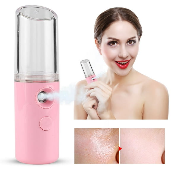 Handy Mist Spray, Lightweight Mini Size Face Nano Mist Spray, 25Ml High Frequency Vibration Skin Care For A Consistent Water Replenishment