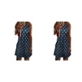 thumbnail image 1 of Vestido corto informal Qarigey con estampado floral bohemio Sexy Halter para mujer S M L XL 2XL 3XL 4XL 5XL, 1 of 6