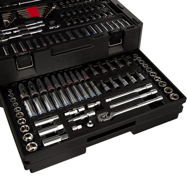Hyper Tough 262-Piece Mechanics Tool Set (SAE and mm) - Walmart