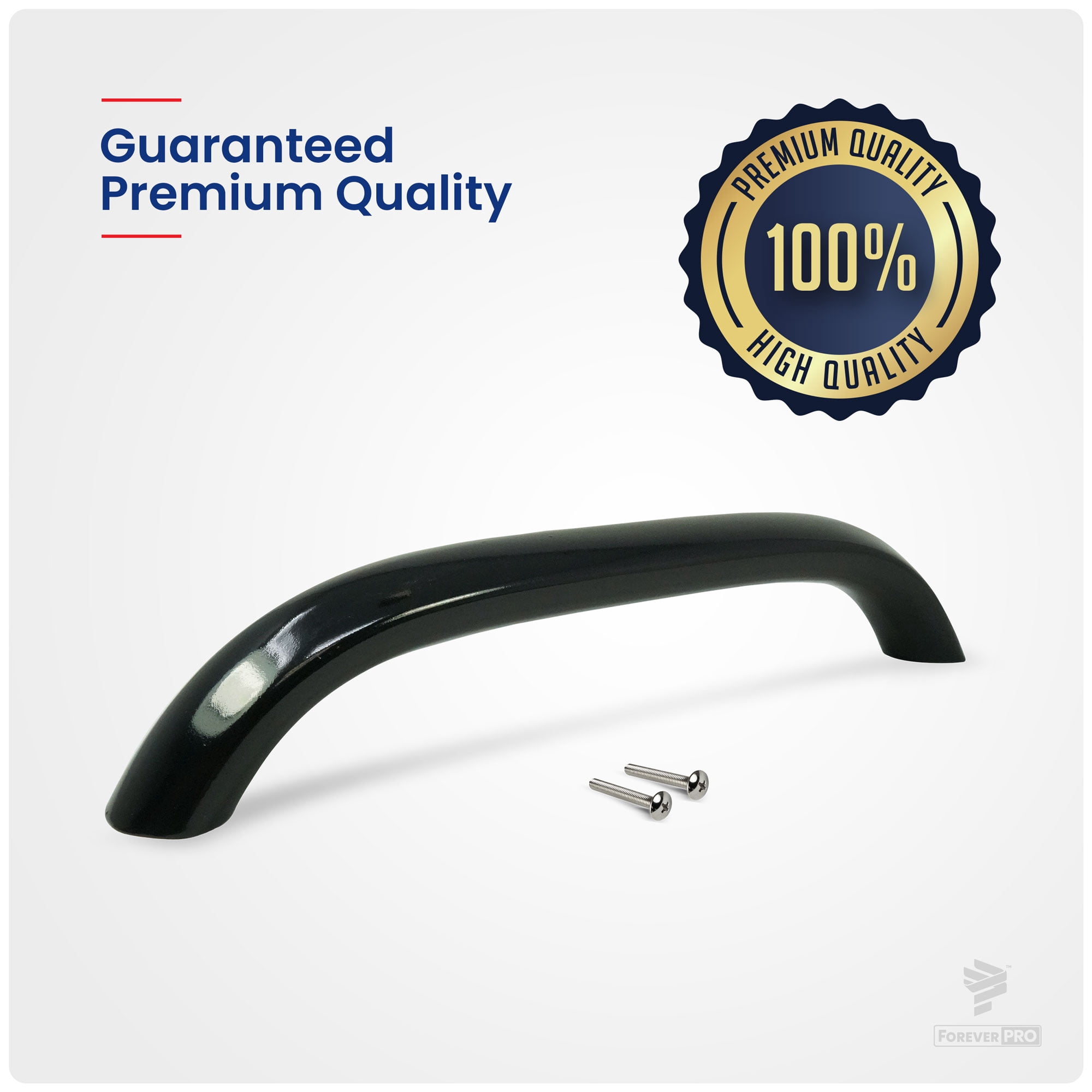ForeverPRO 5304536387 Handle Assembly for Frigidaire Microwave 5304464066 5304464133 5304472481 5304477398