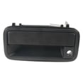 thumbnail image 1 of Manija de puerta exterior de coche, piezas de repuesto para automóvil, conjunto de manija de puerta exterior de fácil instalación negra profesional Delantero izquierdo, 1 of 8