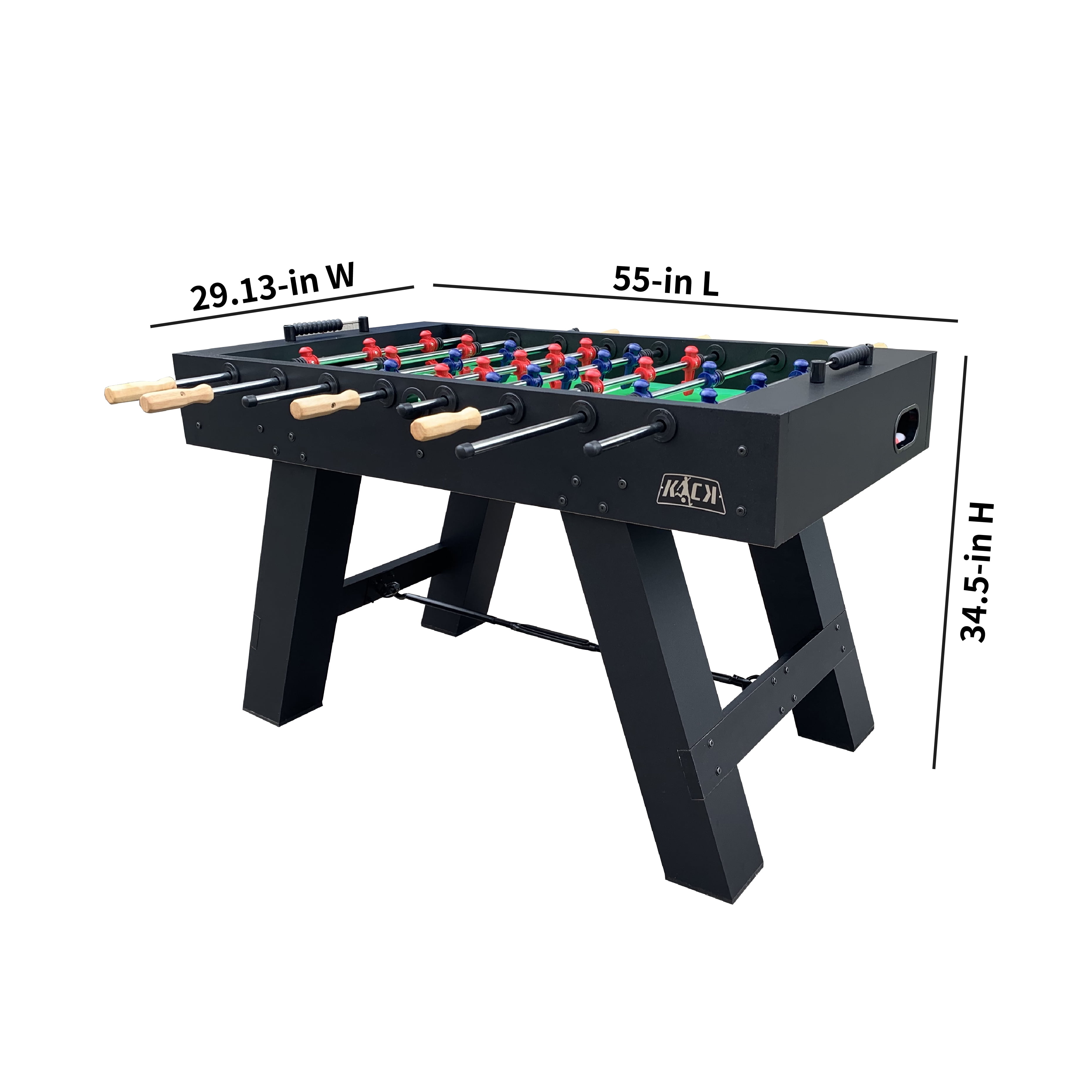 KICK Cavalier 55 Foosball Table (Black)
