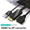 thumbnail image 5 of 1x HDMI to DisplayPort Cable 19cm/1.8m γю иг E0P9, 5 of 8