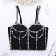 thumbnail image 3 of Women Bras Push Up Bier Crop Top Compatible Women Corset Tank Vest, 3 of 5