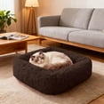 thumbnail image 4 of Calming Pet Bed for Cats and Dogs Self Warming Soft Cuddler Cushion Machine Washable Indoor Outdoor Use, 4 of 5