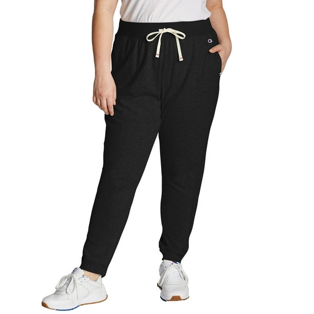 champion women's campus jogger with taping