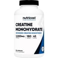 thumbnail image 1 of Creatina Monohidratada De Alta Fuerza 180 Cápsulas 3000mg, 1 of 6