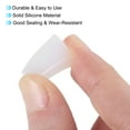 thumbnail image 3 of Uxcell 12 Pcs Tapones de Goma Sólida de Silicona Blanca, Tapones Cónicos para Fregaderos, Diámetro de 8 mm a 13 mm, 3 of 6