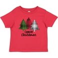 thumbnail image 3 of Inktastic Country Christmas Plaid Trees Boys or Girls Baby T-Shirt, 3 of 5