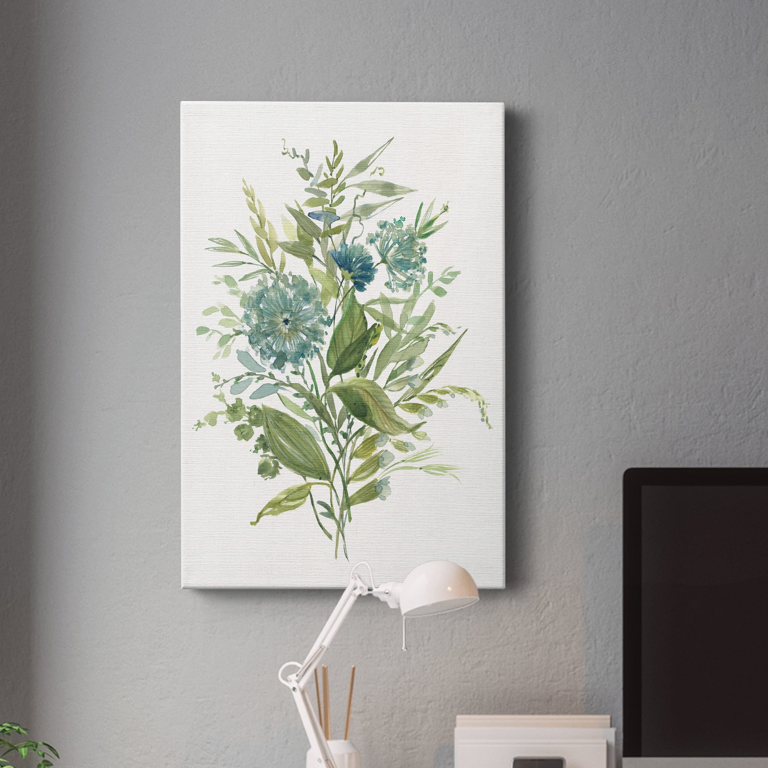 Greenery II Premium Gallery Wrapped Canvas - Ready to Hang - 8 x 12