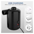 thumbnail image 3 of Pompe à Air Portable de Camping Extérieur Rechargeable à Double Usage pour Matelas Gonflable Électrique, Facile à Utiliser, 3 of 5