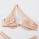 thumbnail image 3 of Traje de baño de 2 piezas para mujer, trajes de baño para mujer, bikini estampado con tirantes divididos y soporte de acero, conjunto de traje de baño de dos piezas para mujer, traje de baño de nailon, 3 of 6