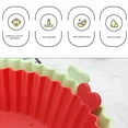 thumbnail image 5 of Xihbxyly Revestimiento para Freidora, Accesorio Antiadherente Apto para Alimentos, Apto para Lavavajillas, Alternativa Ecológica Al Papel de Horno, Compatible con Freidoras de 8,5 Pulgadas, Fácil de, 5 of 5
