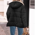 thumbnail image 3 of Tiqkatyck Womens Long Sleeve Tops Clearance Women Fashion Hooded Sleeveless Sweater Vest Blouse Shirts Coats For Women Sweatshirt Womens Clothes Coats For Women Black, 3 of 9
