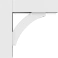 thumbnail image 3 of 5"W x 14"D x 14"H Standard Thorton Architectural Grade PVC Bracket with Block Ends, 3 of 11
