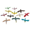 thumbnail image 2 of Juego de 2 a 4 figuras de animales voladores de plástico, juguetes para niños 4 piezas, 2 of 8