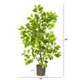 thumbnail image 2 of Nearly Natural 3ft. Ficus Artificial Tree in Planter, 2 of 4
