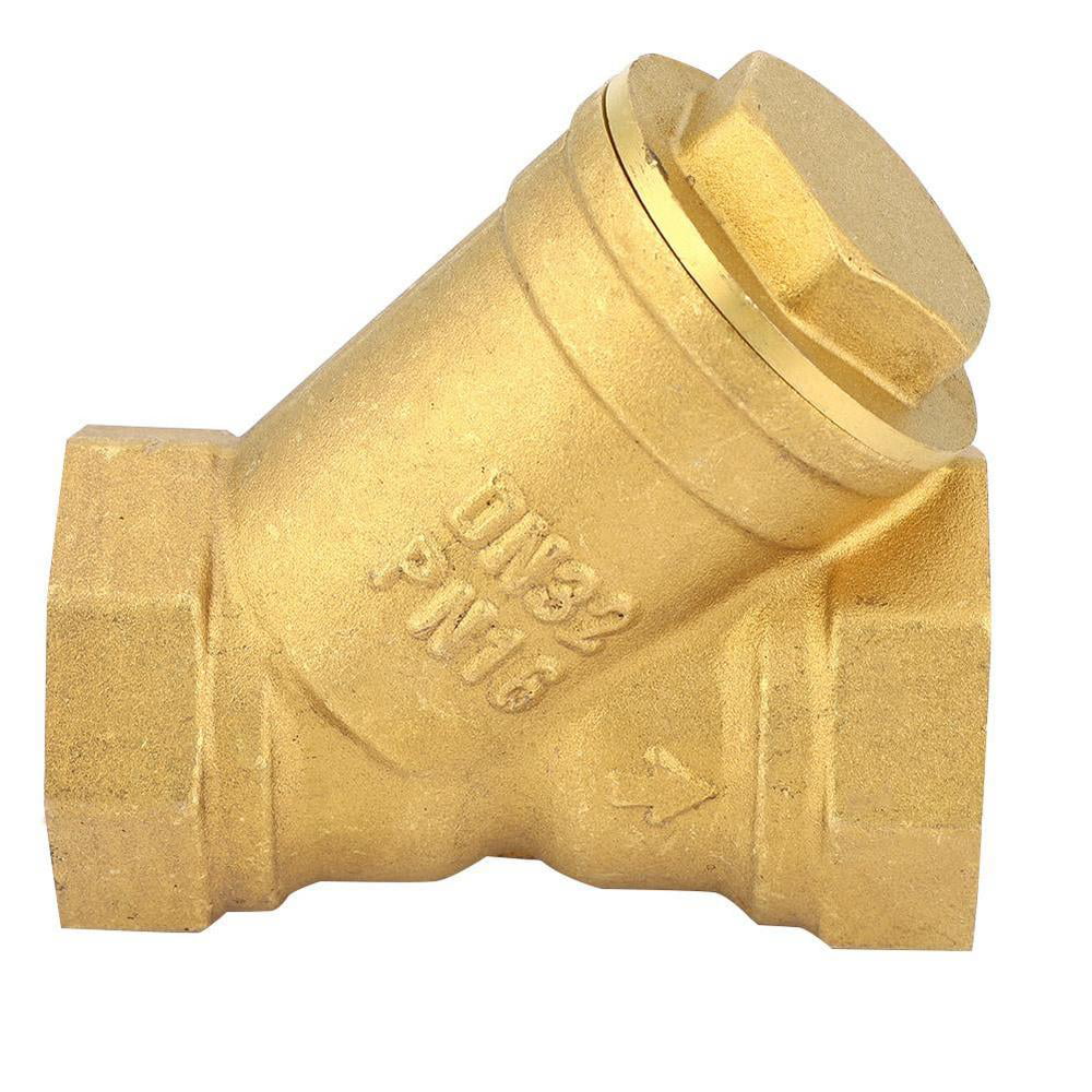 Pressure Washer Jet Wash Brass Inline Y Water Filter Strainer 1/2" FF 
