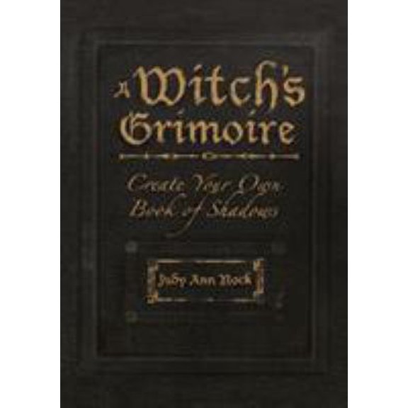 Pre-Owned A Witch's Grimoire: Create Your Own Book of Shadows (Paperback) 1593374070 9781593374075