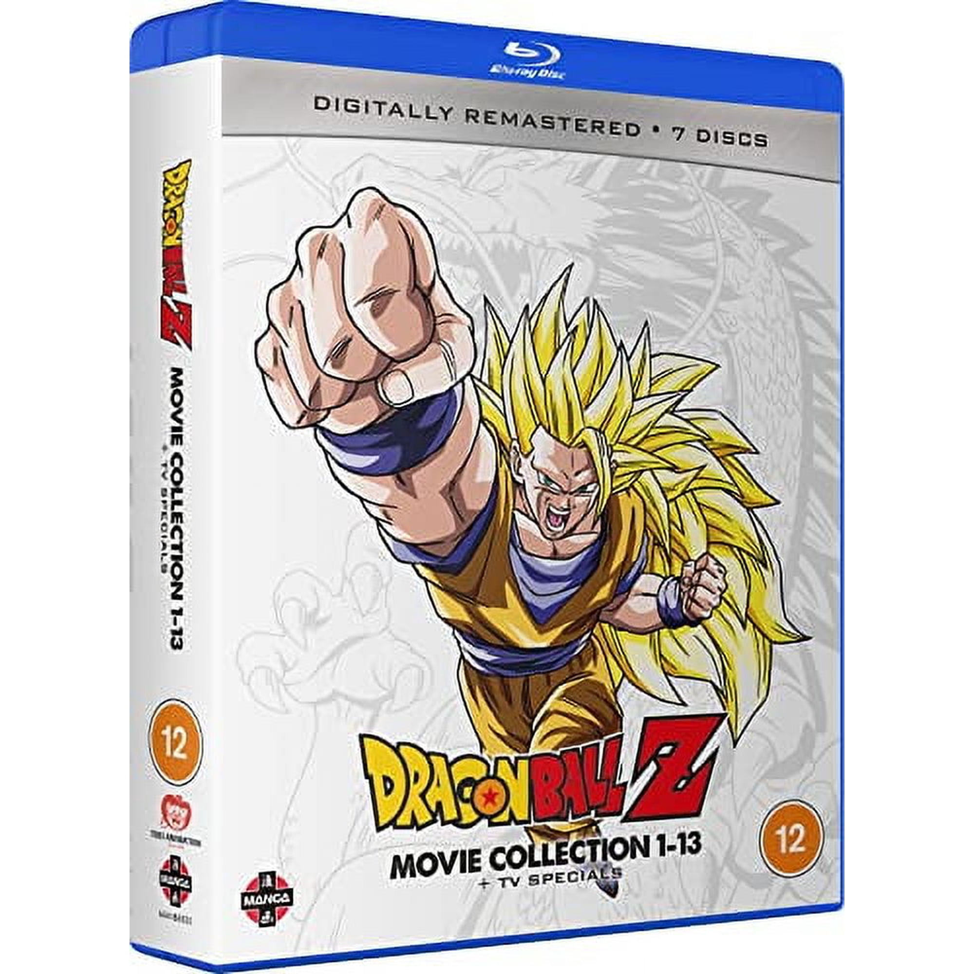 Dragon Ball Z Movie Complete Collection: Movies 1-13 + TV Specials - Blu-ray Region Free