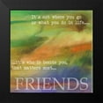 thumbnail image 2 of Greene, Taylor 15x15 Black Modern Framed Museum Art Print Titled - FRIENDS, 2 of 5