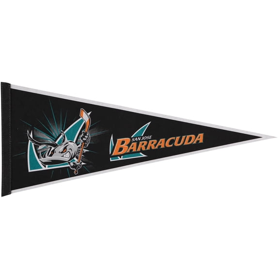 WinCraft San Jose Barracuda 12" x 30" Premium Pennant
