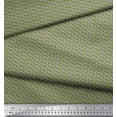 thumbnail image 2 of Soimoi Cotton Jersey Fabric Diamond & Cross Sign Shirting Decor Fabric Printed Yard 58 Inch Wide, 2 of 3