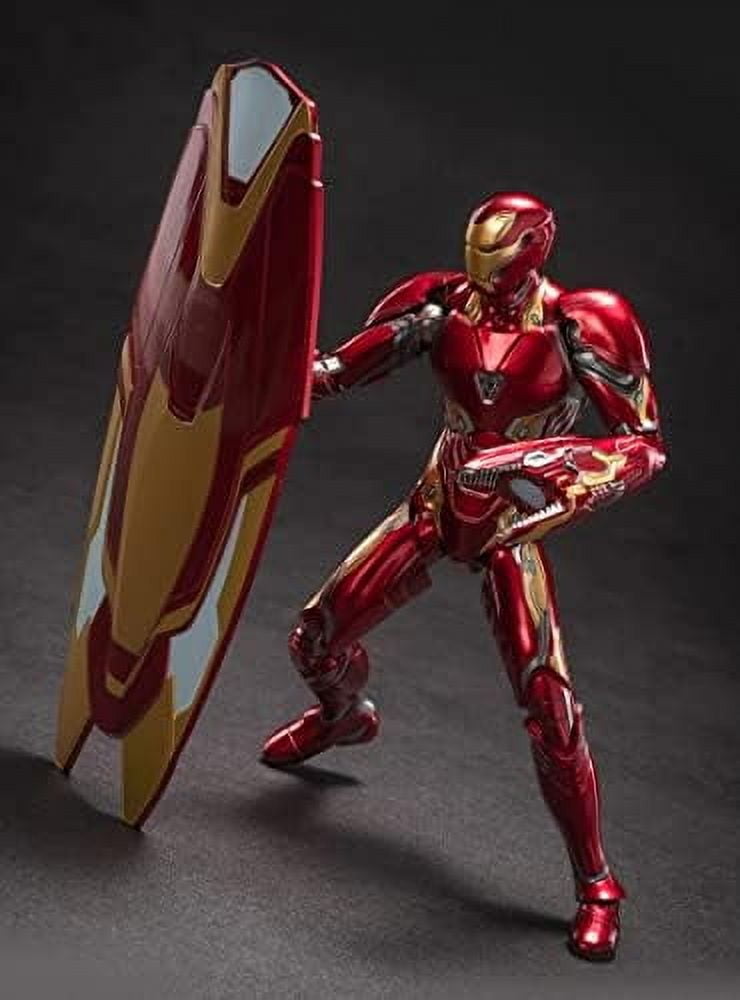 OVONNI Ironman MK50 (Deluxe Version),All Joints Movable 7 Inch Collectible Action Figure,Multi Weapon Accessories