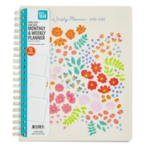 Pen+Gear Monthly Large ( 9.75" x 11") Planner Garden Floral 15 Month April 2025-June 2026