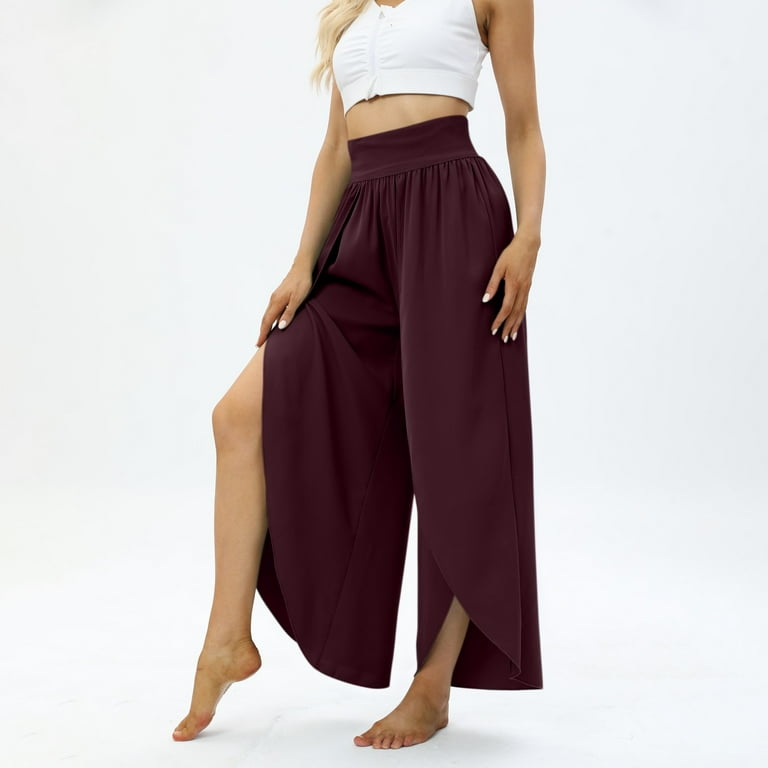 Plus size yoga pants cheap palazzo
