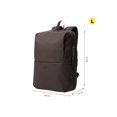 thumbnail image 3 of TOTTO Mochila Ergonómica Grande para Mujer Porta Laptop 14 | Escuela - Oficina - Viaje | 20 L VANIA cafe G, 3 of 6