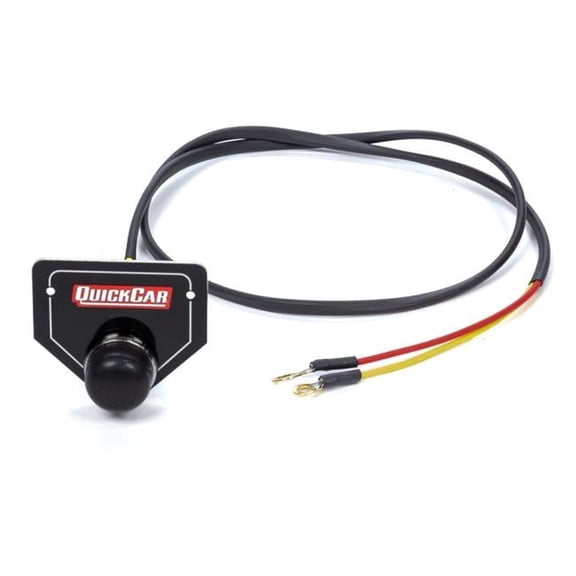 Quickcar Racing Products QRP50-433 Remote Start Button with Plate