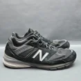 thumbnail image 1 of New Balance 990v5 Mens Retro Sneakers Mens Size 13 Black Suede Walking Dad Shoes, 1 of 6