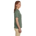 thumbnail image 2 of Harriton M200W Ladies 6 oz. Ringspun Cotton Piqué Short-Sleeve Polo, 2 of 3