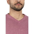 thumbnail image 6 of X RAY JEANS Mens Basic V-Neck Sweater Pullover, Heather Raspberry, 3XL, 6 of 10