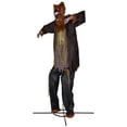 thumbnail image 4 of Northlight Huge Lighted and Animated Talking Werewolf Commercial Outdoor Halloween Decoration - 12', 4 of 9