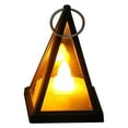 thumbnail image 5 of Oefntac Decorative Candle Decorative Wind Lamp Three-dimensional Triangular Candlestick Electronic Candle LED Party Atmosphere Decorations Props, 5 of 5