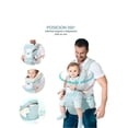 thumbnail image 3 of Porta Bebe Canguro Cangurera AIXINTU-COTTON GREEN, 3 of 5