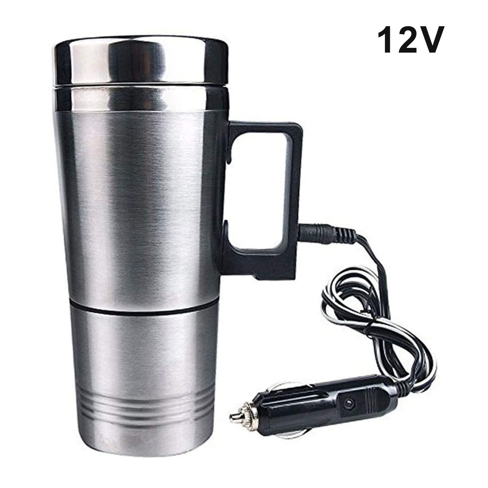 WONDERWORLD ® 12V Car Heating Cup Auto Adapter Heated Travel Mug Stainless  Steel Thermos with Airtight Lid Electric Kettle Price in India - Buy  WONDERWORLD ® 12V Car Heating Cup Auto Adapter