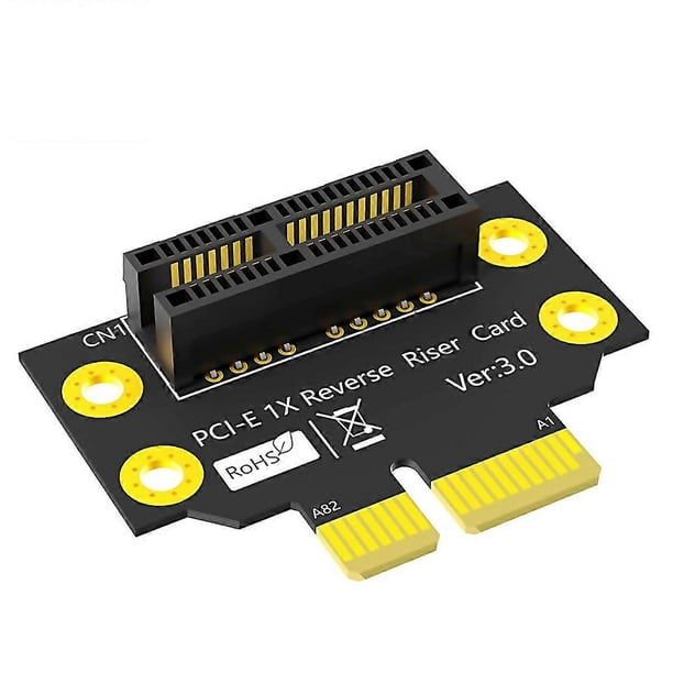 Pci E Riser Reverse For Pcie 1x 30 90degree Reverse Male To Female Riser Card For 2u Server ...