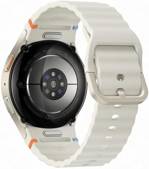 Open Box Samsung Galaxy Watch7 40mm with Galaxy AI GPS Bluetooth Smartwatch Internatinal Version Cream