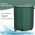 thumbnail image 5 of Gymax 53 Gallon Portable Rain Barrel Water Collector Collapsible Tank w /Spigot Filter, 5 of 10