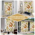 thumbnail image 5 of Thanksgiving Fall Shower Curtain - Water Repellent Fabric Shower Curtains Washable, Squirrel Harvest Cones Leaves Decorative Polyester Cloth Bathroom Curtains Modern Bath Decor 72"x72", 5 of 8