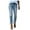 Blue, variant on vigerkar Women's Distressed Destructed Washed Denim Mid High Rise Relaxed Boyfriend Jeans 2025 Blue, XXL