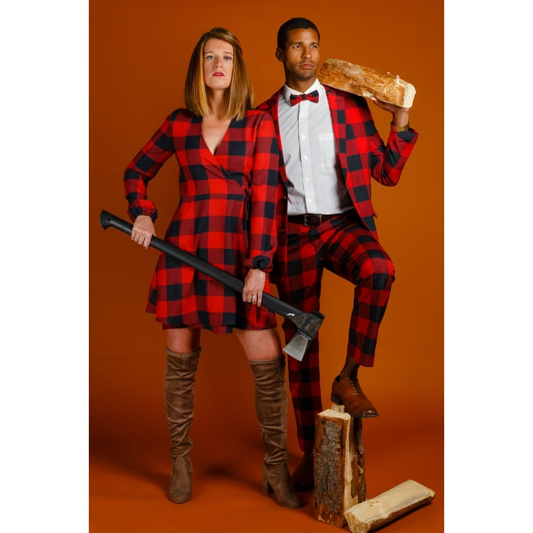 Buffalo Check Suit  The Red & Black Lumberjack